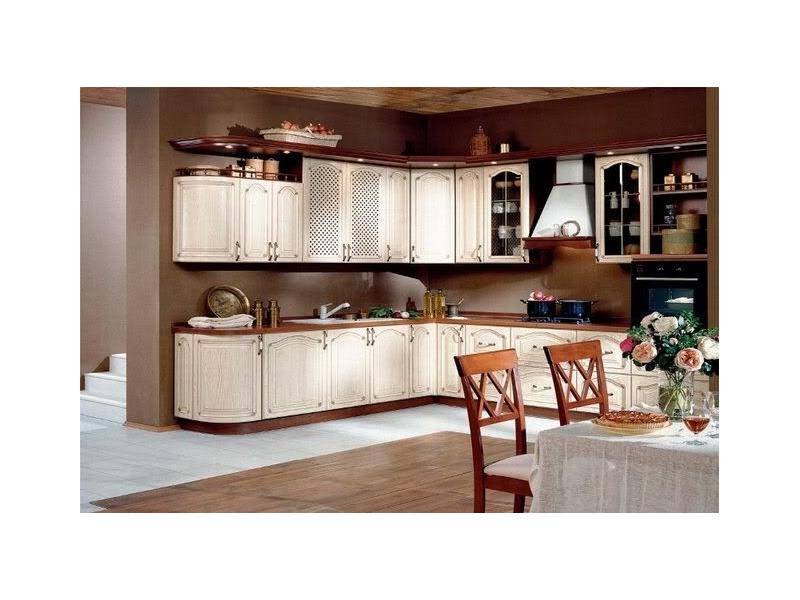 кухня сиена угловая массив в Нижневартовске