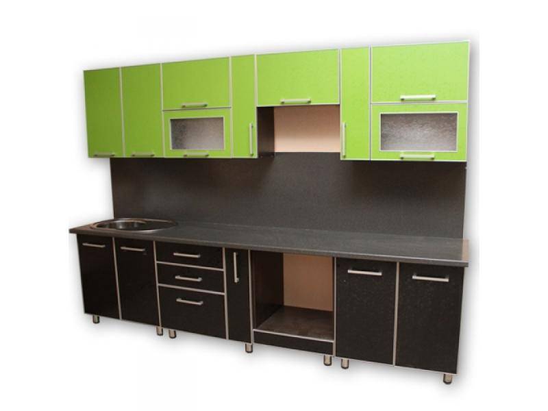 кухня в алюминиевом профиле в Нижневартовске