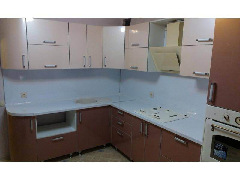 угловая кухня пластик мелатон 2 в Нижневартовске