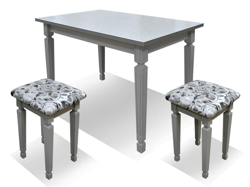 стол обеденный серый в Нижневартовске