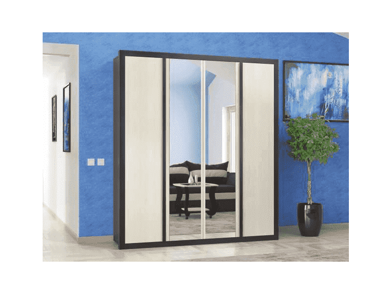 шкаф комбинированный 06.242 с зеркалами в Нижневартовске