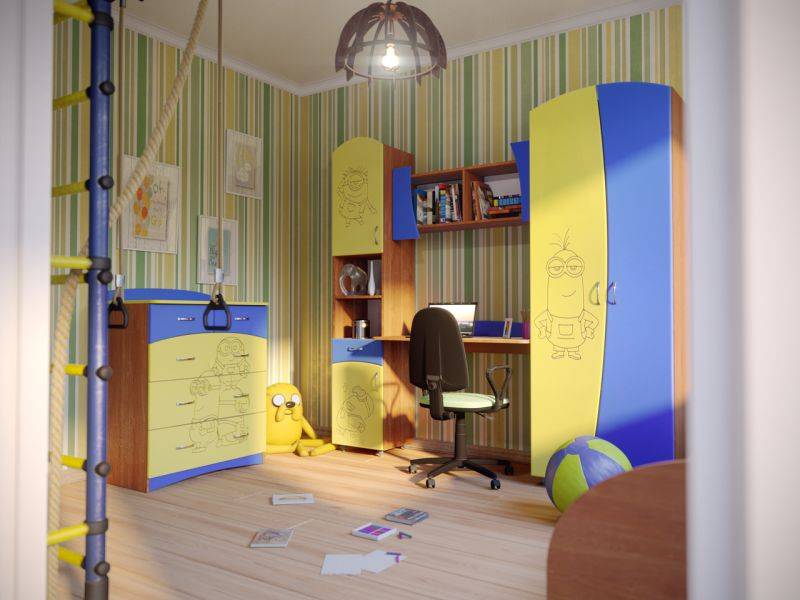 набор детской мебели макс-2 миньоны в Нижневартовске