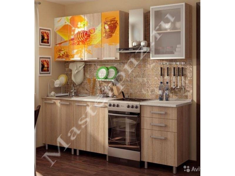 кухня эконом фотопечать в Нижневартовске