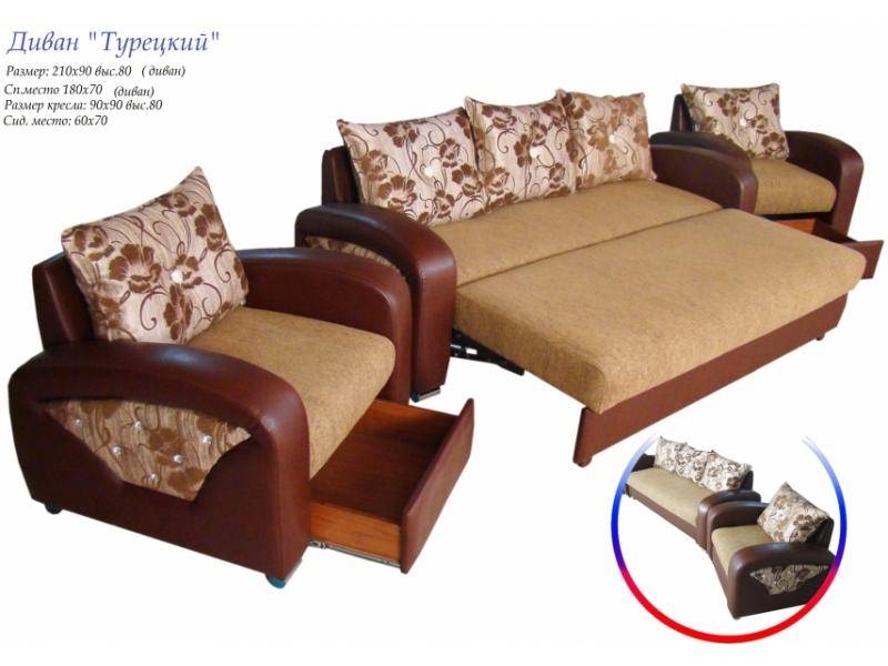 набор мягкой мебели турецкий в Нижневартовске