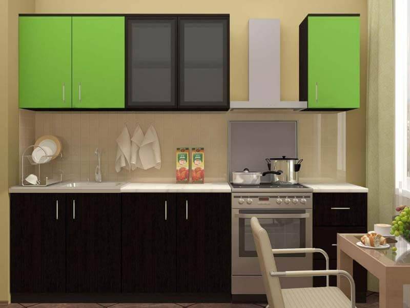 кухонный гарнитур лдсп венге лайм в Нижневартовске