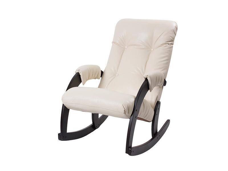 черно-белое кресло-качалка 67 в Нижневартовске