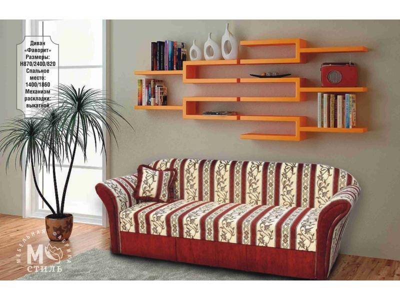 диван прямой фаворит выкатной в Нижневартовске