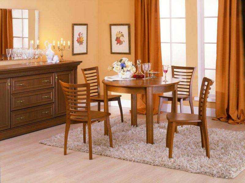 обеденная группа с круглым столом в Нижневартовске