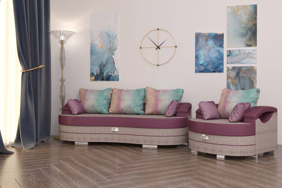 евротахта барселона-5 и кресло-кровать барселона-5 в Нижневартовске