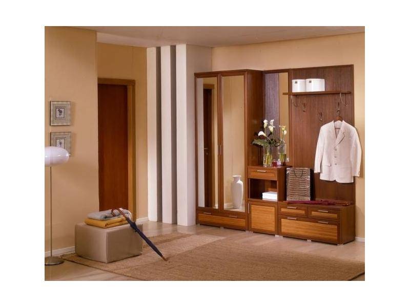 прихожая коричневая со шкафом в Нижневартовске