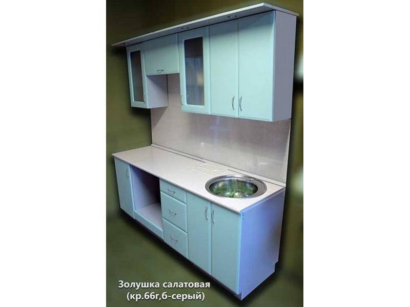 кухня золушка салатовая в Нижневартовске