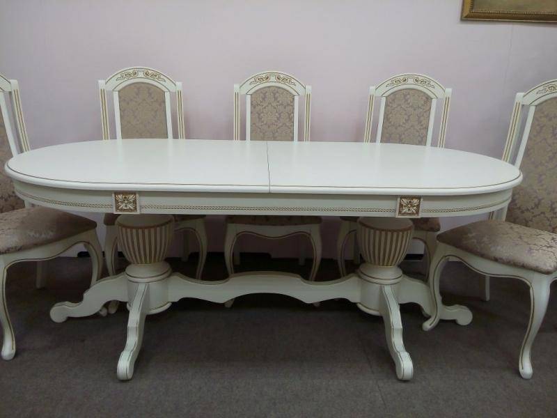 обеденный овальный стол бонд в Нижневартовске