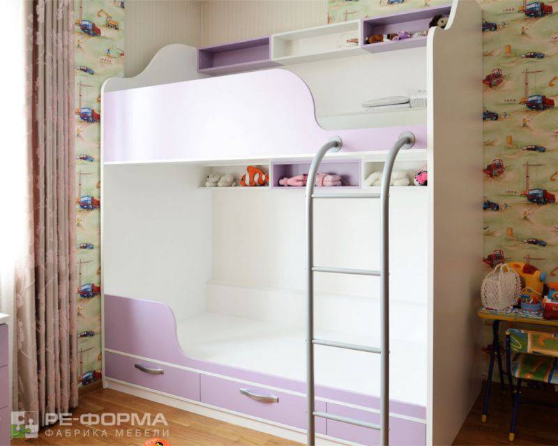 детская мебель 005 двухъярусная кровать в Нижневартовске