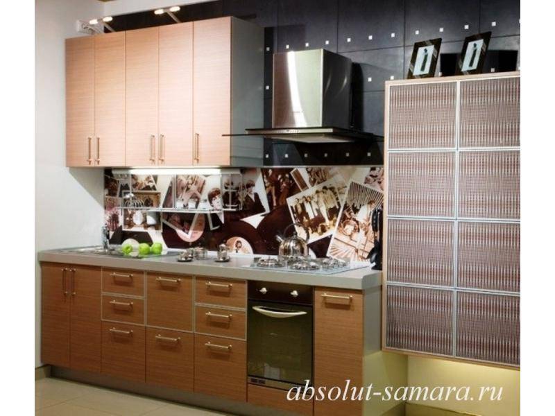 прямая мини-кухня в Нижневартовске