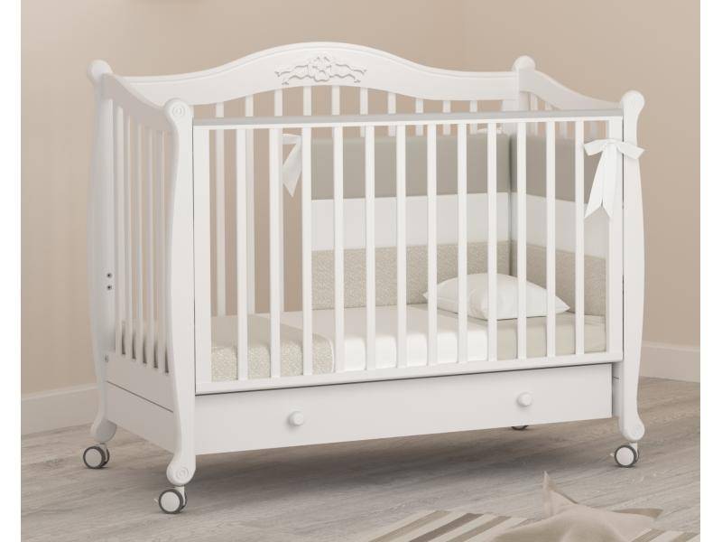 детская кроватка на колесиках гандылян моника в Нижневартовске