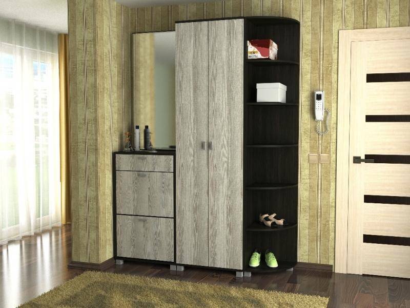 прихожая 3 с обувной системой в Нижневартовске