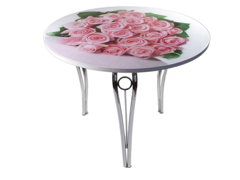 стол силуэт круглый в Нижневартовске