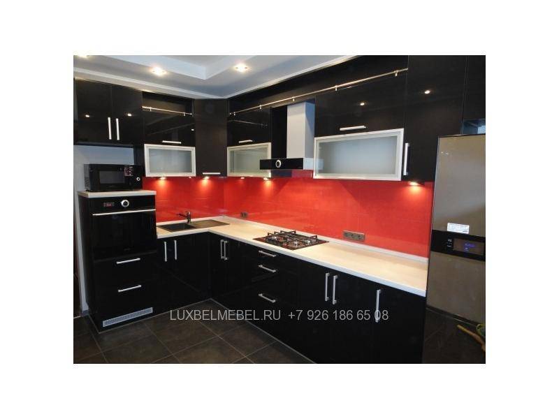 черная кухня мдф 1435 в Нижневартовске