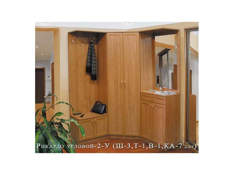 угловой шкаф в коридор рикардо-2-у в Нижневартовске