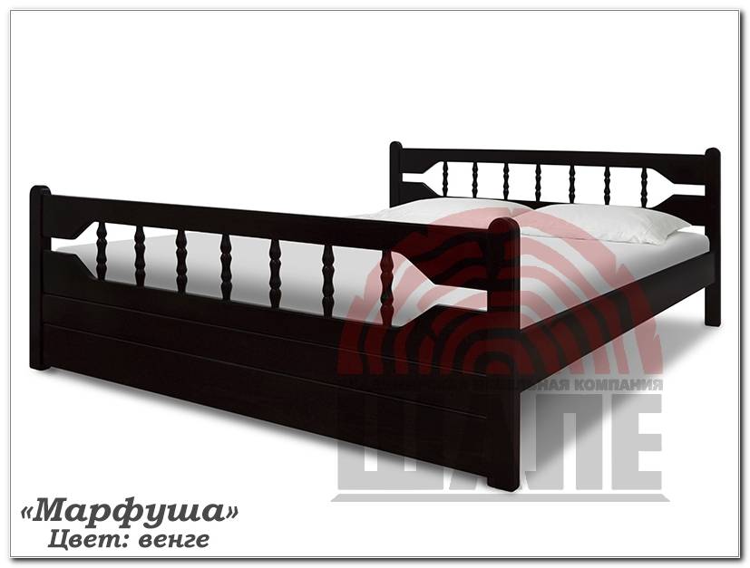 кровать из массива марфуша венге в Нижневартовске