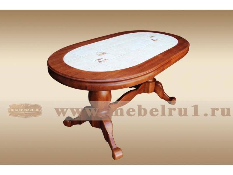 cтол обеденный овальный элитный в Нижневартовске