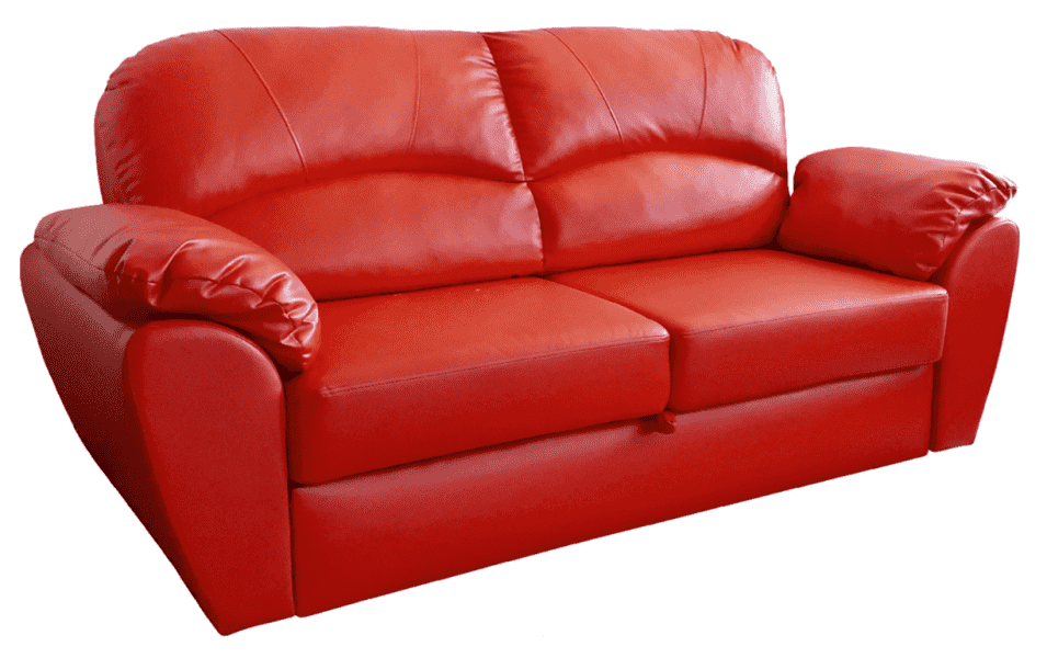 красный кожаный диван атланта в Нижневартовске