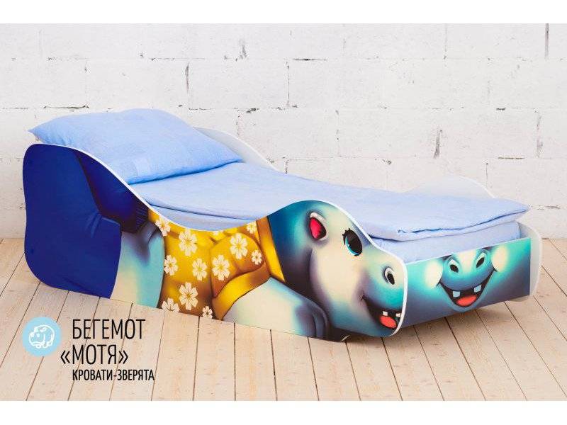 детская кровать-зверята бегемот мотя в Нижневартовске