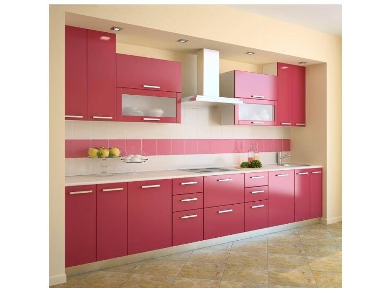 розовая кухня в Нижневартовске