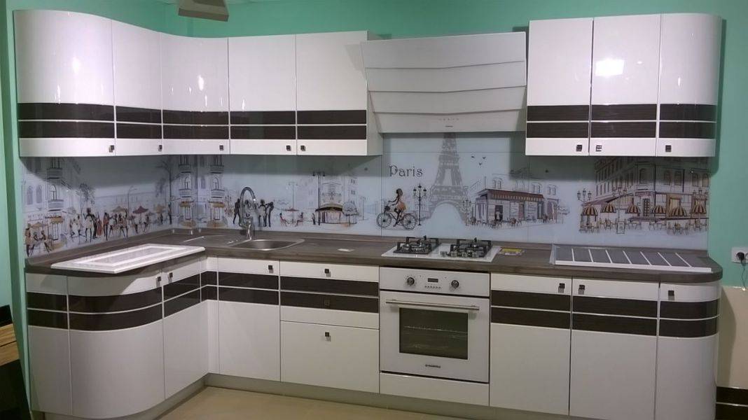 угловая кухня глянец в Нижневартовске