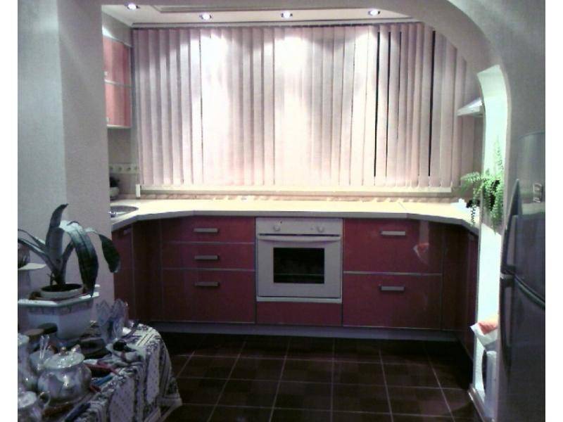 кухонный гарнитур прямой пластик в Нижневартовске