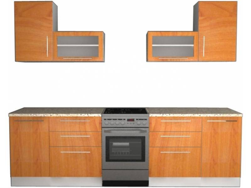 кухонный гарнитур прямой вера 2 в Нижневартовске