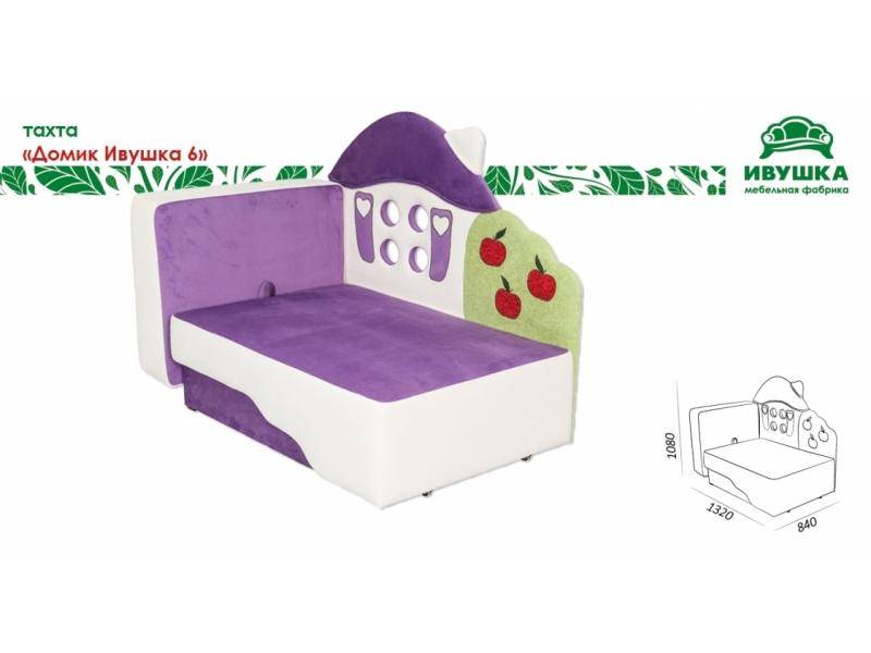 детская тахта домик ивушка 6 в Нижневартовске