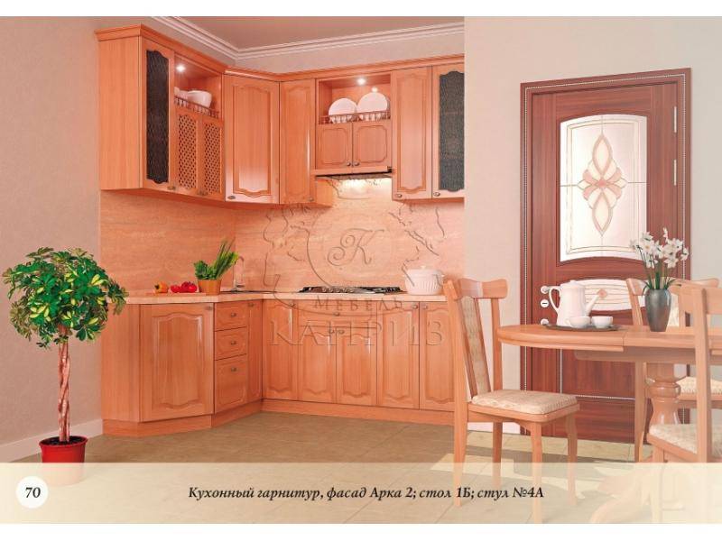 кухня с фасадами арка в Нижневартовске