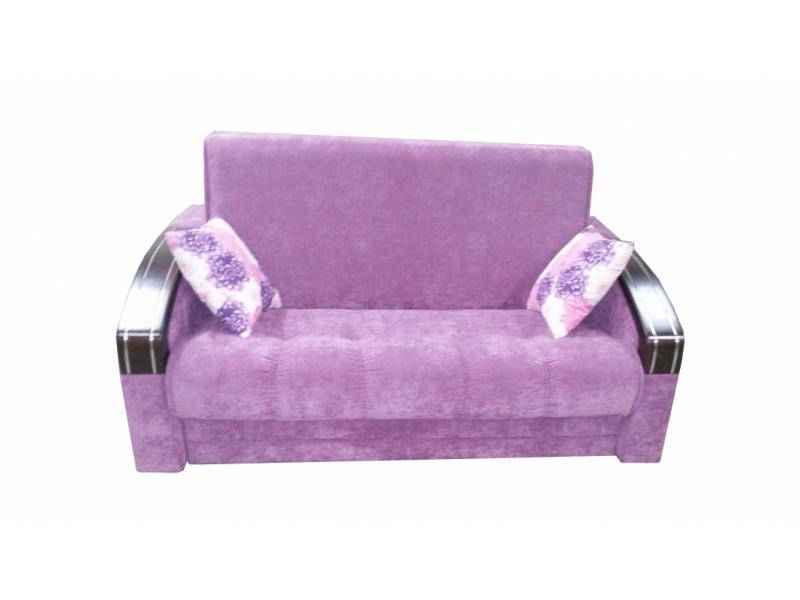 прямой диван м-1 с деревянными подлокотниками в Нижневартовске