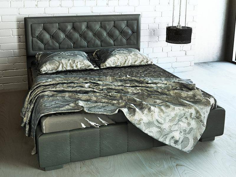 кровать олимпия (grey) с поъемным механизмом в Нижневартовске