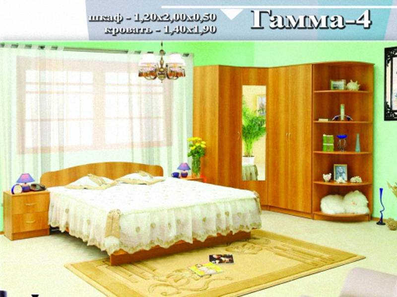 спальный гарнитур «гамма 4» в Нижневартовске