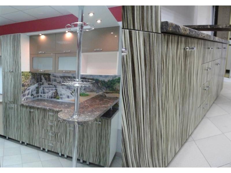 кухонный гарнитур модульный шпон в Нижневартовске