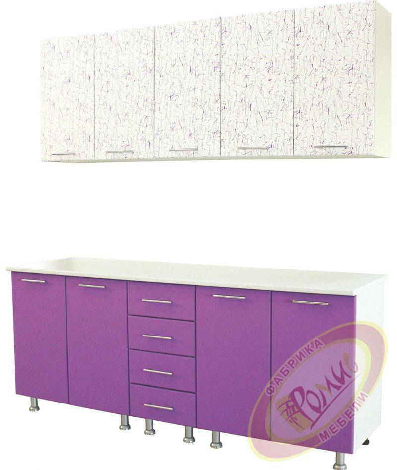 кухня ромис 2 с фасадами из мдф в Нижневартовске