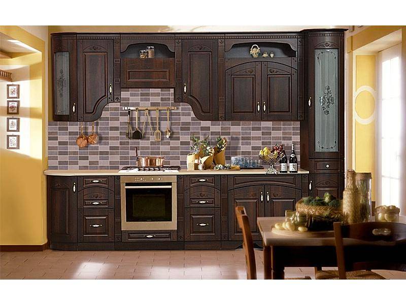 кухня «аделина» гнутый фасад в Нижневартовске