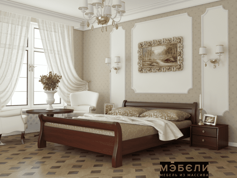 кровать диана из массива дерева в Нижневартовске