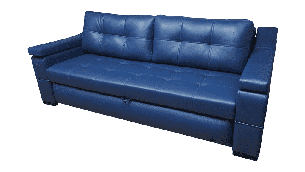 прямой синий диван эгоист в Нижневартовске
