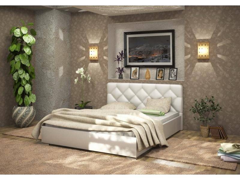 светлая кровать амели в Нижневартовске