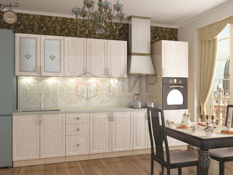 кухня елена сандал светлый в Нижневартовске