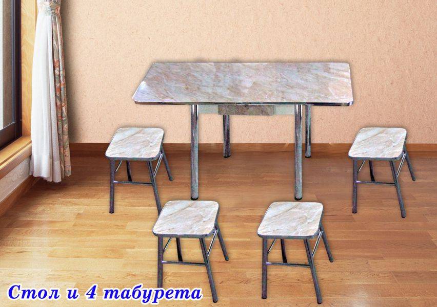 стол с табуретами в Нижневартовске