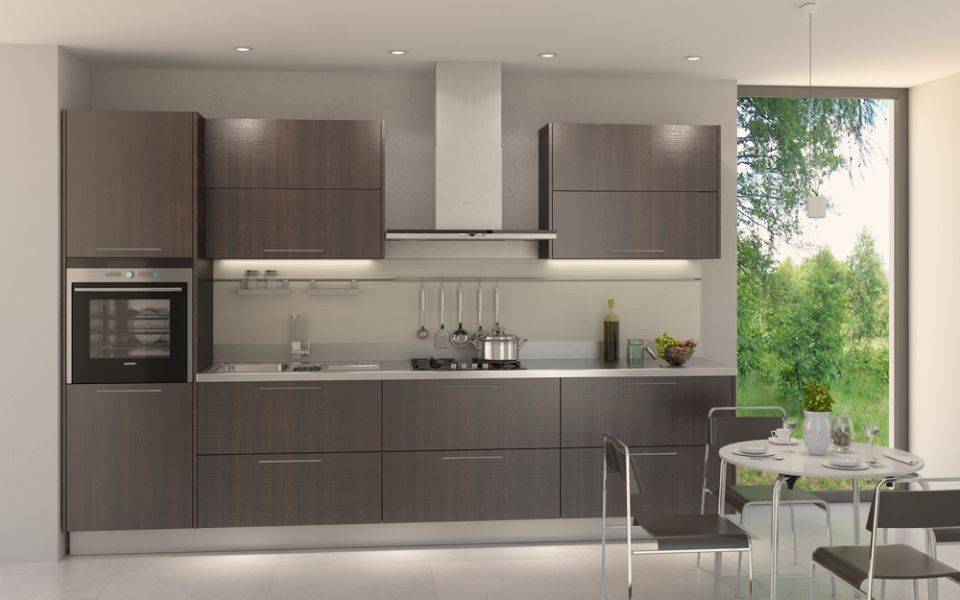 модель кухни из эко-панелей tss cleaf в Нижневартовске