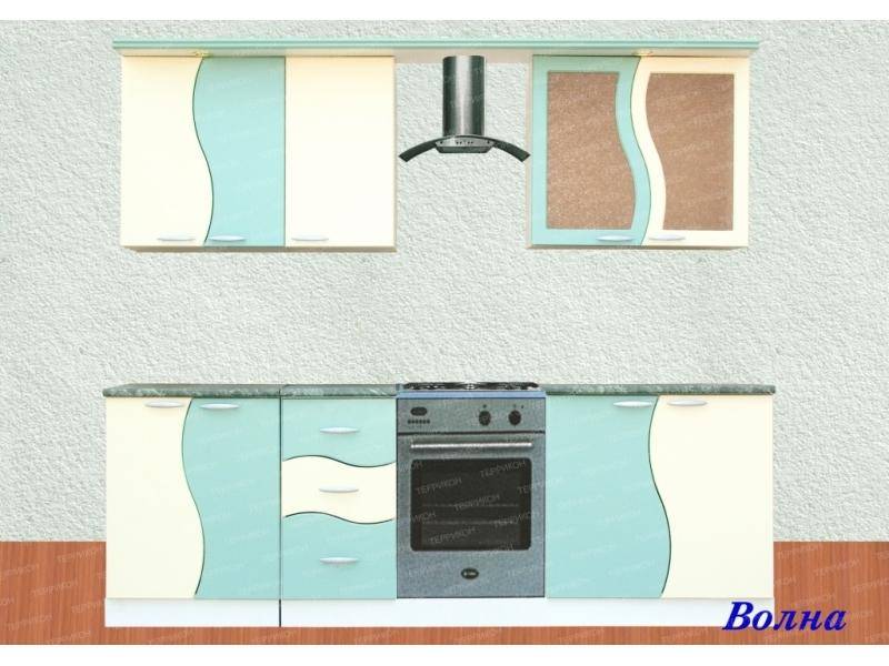 кухонный гарнитур прямой волна в Нижневартовске