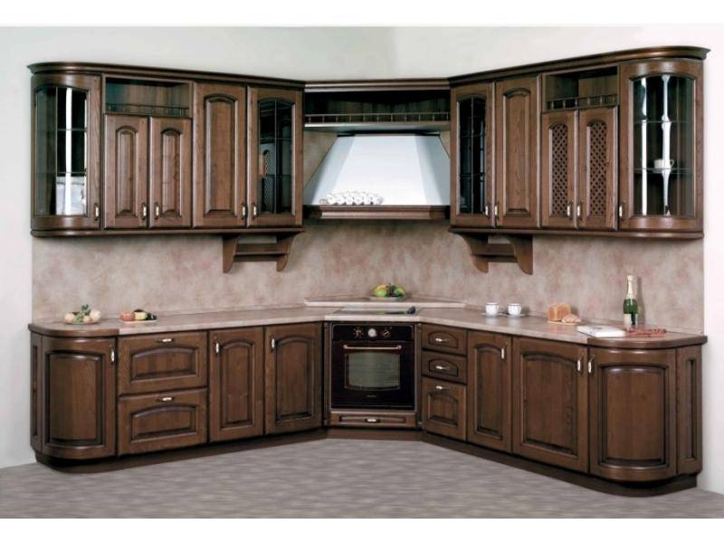 кухни из фасада массив дерева в Нижневартовске