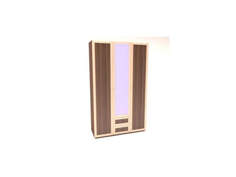 распашной шкаф софия-3 с зеркалом в Нижневартовске