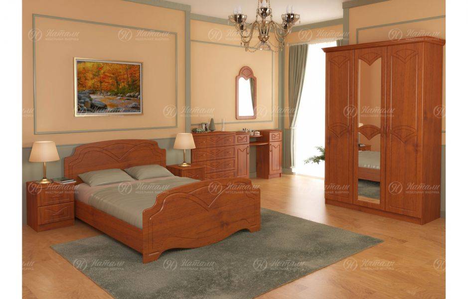 спальный гарнитур натали 1 мдф в Нижневартовске