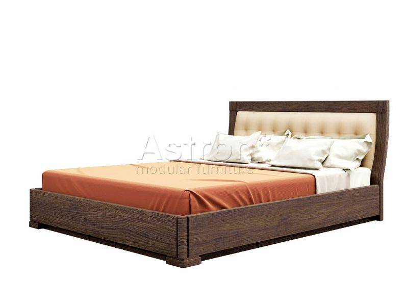 кровать двуспальная с мягким изголовьем as28.761 в Нижневартовске